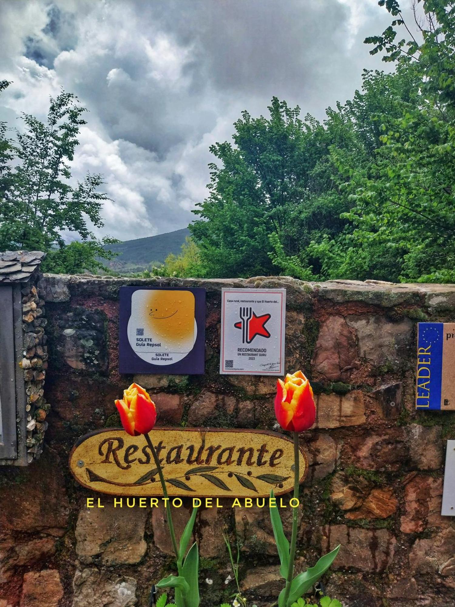 Casa Rural, Spa Y Restaurante El Huerto Del Abuelo Almiruete Exterior foto